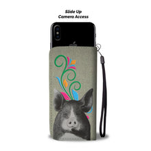 Load image into Gallery viewer, Berkshire pig Print Wallet Case-Free Shipping