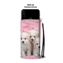 Load image into Gallery viewer, Bichon Frise Puppies Print Wallet Case- Free Shipping