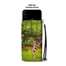 Load image into Gallery viewer, Bengal Cat Print Wallet Case- Free Shipping