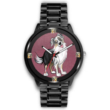 Load image into Gallery viewer, Australian Shepherd Art Print Wrist watch - Free Shipping