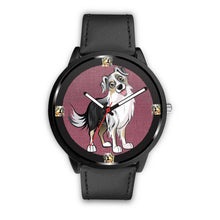Load image into Gallery viewer, Australian Shepherd Art Print Wrist watch - Free Shipping