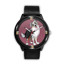 Load image into Gallery viewer, Australian Shepherd Art Print Wrist watch - Free Shipping