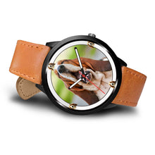Load image into Gallery viewer, Basset Hound Dog Print Wrist watch - Free Shipping