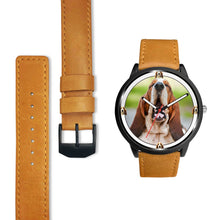 Load image into Gallery viewer, Basset Hound Dog Print Wrist watch - Free Shipping