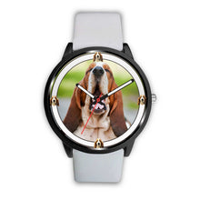 Load image into Gallery viewer, Basset Hound Dog Print Wrist watch - Free Shipping