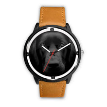 Load image into Gallery viewer, Black Labrador Retriever Dog Print Wrist watch - Free Shipping