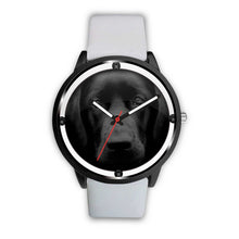 Load image into Gallery viewer, Black Labrador Retriever Dog Print Wrist watch - Free Shipping