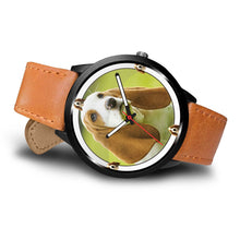 Load image into Gallery viewer, Basset Hound Puppy Print Wrist watch - Free Shipping