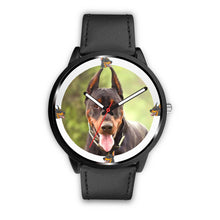 Load image into Gallery viewer, Amazing Doberman Pinscher Dog Print Wrist watch - Free Shipping