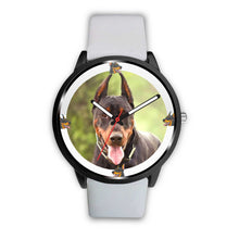 Load image into Gallery viewer, Amazing Doberman Pinscher Dog Print Wrist watch - Free Shipping