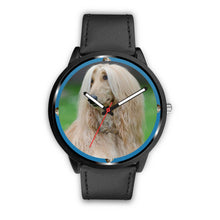 Load image into Gallery viewer, Afghan Hound Dog Print Wrist watch - Free Shipping