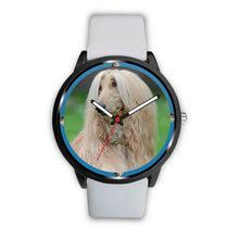 Load image into Gallery viewer, Afghan Hound Dog Print Wrist watch - Free Shipping