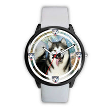 Load image into Gallery viewer, Alaskan Malamute Dog Print Wrist watch - Free Shipping