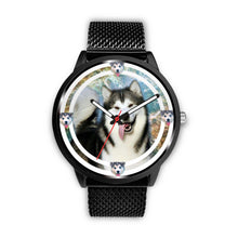 Load image into Gallery viewer, Alaskan Malamute Dog Print Wrist watch - Free Shipping