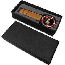 Load image into Gallery viewer, Beagle Dog Kissing Print Wrist watch - Free Shipping