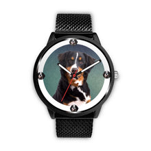 Load image into Gallery viewer, Bernese Mountain Dog Print Wrist watch - Free Shipping