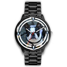 Load image into Gallery viewer, Boston Terrier Dog Print Wrist watch - Free Shipping