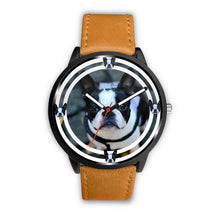 Load image into Gallery viewer, Boston Terrier Dog Print Wrist watch - Free Shipping