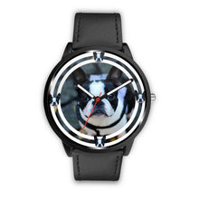 Load image into Gallery viewer, Boston Terrier Dog Print Wrist watch - Free Shipping