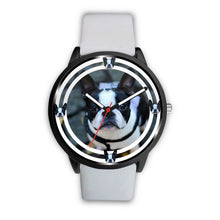 Load image into Gallery viewer, Boston Terrier Dog Print Wrist watch - Free Shipping