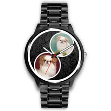 Load image into Gallery viewer, Amazing Japanese Chin Dog Print Wrist watch - Free Shipping