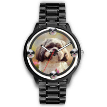 Load image into Gallery viewer, Amazing Shih Tzu Dog Art Print Wrist watch-Free Shipping