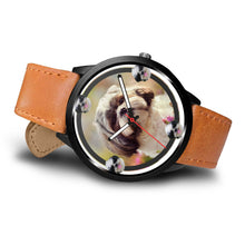 Load image into Gallery viewer, Amazing Shih Tzu Dog Art Print Wrist watch-Free Shipping