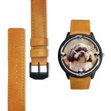 Load image into Gallery viewer, Amazing Shih Tzu Dog Art Print Wrist watch-Free Shipping
