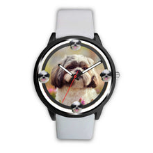 Load image into Gallery viewer, Amazing Shih Tzu Dog Art Print Wrist watch-Free Shipping