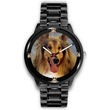 Load image into Gallery viewer, Amazing Rough Collie Dog Print Wrist Watch-Free Shipping