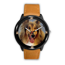 Load image into Gallery viewer, Amazing Rough Collie Dog Print Wrist Watch-Free Shipping