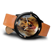Load image into Gallery viewer, Amazing Rough Collie Dog Print Wrist Watch-Free Shipping
