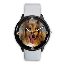 Load image into Gallery viewer, Amazing Rough Collie Dog Print Wrist Watch-Free Shipping