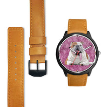 Load image into Gallery viewer, Amazing Bulldog Art Print Wrist watch - Free Shipping