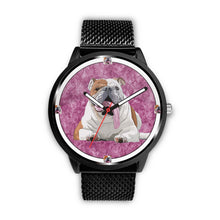 Load image into Gallery viewer, Amazing Bulldog Art Print Wrist watch - Free Shipping