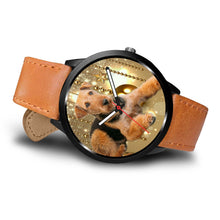 Load image into Gallery viewer, Airedale Terrier Dog Print Wrist Watch - Free Shipping