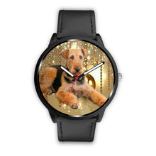 Load image into Gallery viewer, Airedale Terrier Dog Print Wrist Watch - Free Shipping