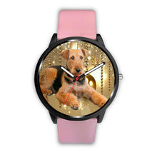 Load image into Gallery viewer, Airedale Terrier Dog Print Wrist Watch - Free Shipping