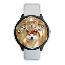 Load image into Gallery viewer, Akita Dog Print Wrist watch - Free Shipping