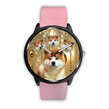 Load image into Gallery viewer, Akita Dog Print Wrist watch - Free Shipping