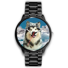 Load image into Gallery viewer, Alaskan Malamute Dog Print Wrist Watch - Free Shipping