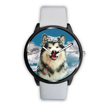 Load image into Gallery viewer, Alaskan Malamute Dog Print Wrist Watch - Free Shipping