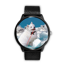 Load image into Gallery viewer, American Eskimo Dog Print Wrist Watch - Free Shipping