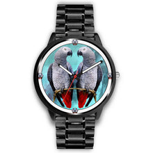 Load image into Gallery viewer, African Grey Parrot Print Wrist watch - Free Shipping