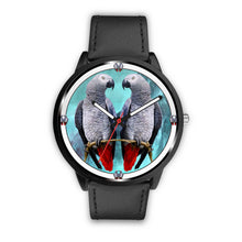 Load image into Gallery viewer, African Grey Parrot Print Wrist watch - Free Shipping