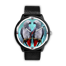 Load image into Gallery viewer, African Grey Parrot Print Wrist watch - Free Shipping
