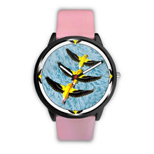 Load image into Gallery viewer, Beautiful American Goldfinch Bird Print Wrist watch - Free Shipping
