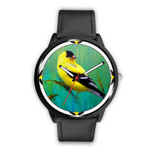Load image into Gallery viewer, American Goldfinch Bird Print Wrist watch - Free Shipping