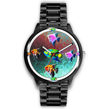 Load image into Gallery viewer, Beautiful AngelFish Print Wrist watch - Free Shipping