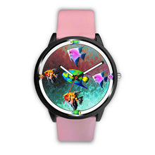 Load image into Gallery viewer, Beautiful AngelFish Print Wrist watch - Free Shipping